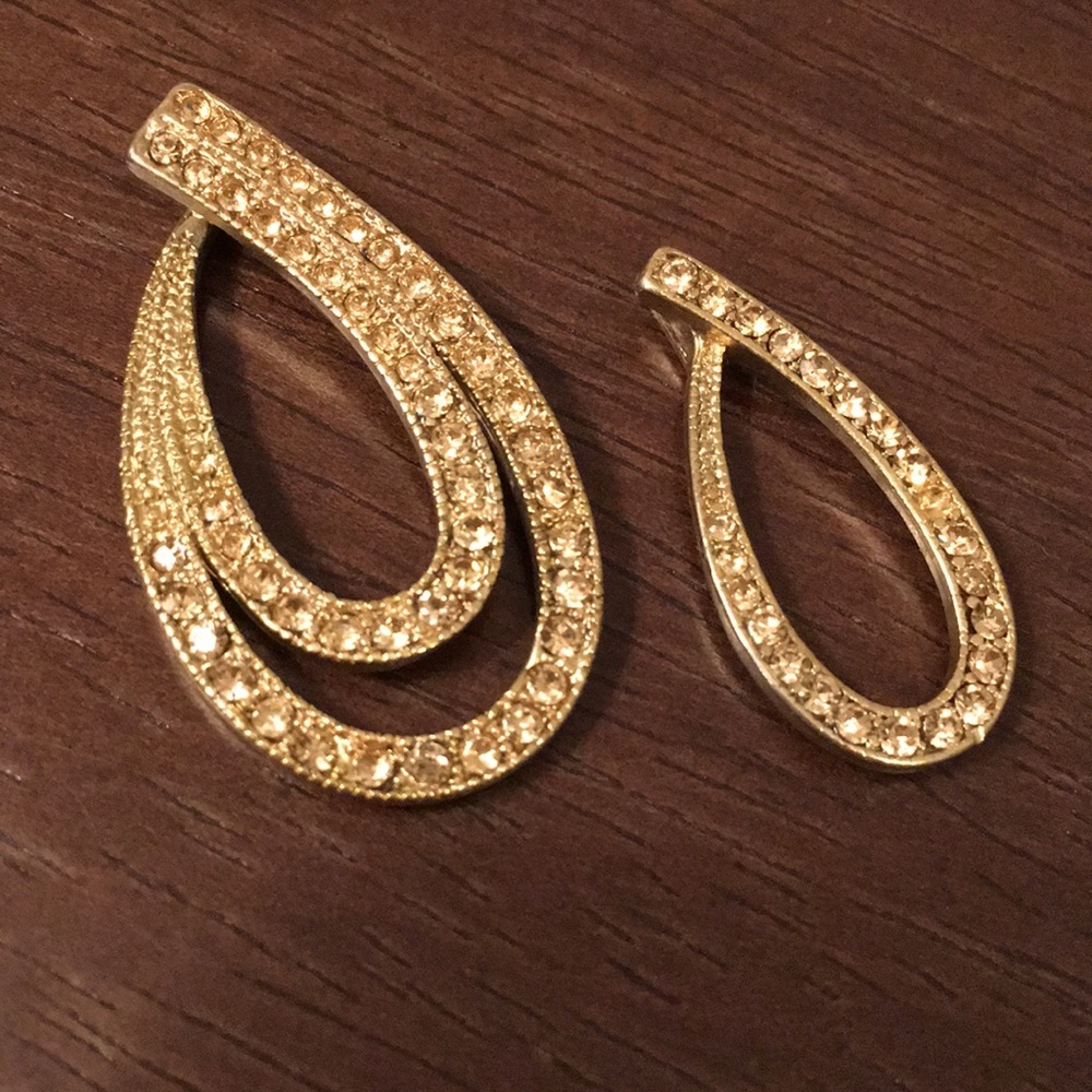 💎SALE💎 marcasite teardrop charms - Picture 4 of 8